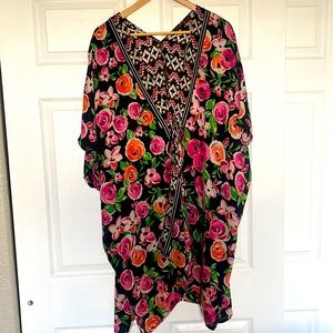 NWT Swim Tie Front Coverup